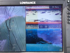 Lowrance fish finder