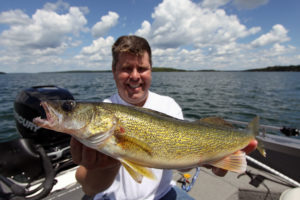 A great Mille Lacs walleye from the mud flats