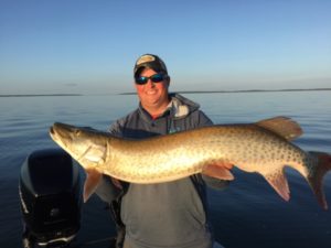 Captain Freed with a great muskie