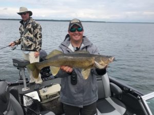Captain Freed with a great walleye